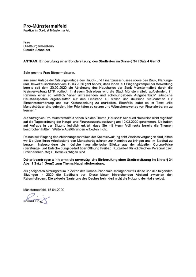 20 4 antrag auf sondersitzung haushalt 2020
